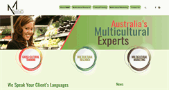 Desktop Screenshot of multiculture.com.au
